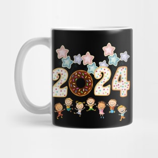 2024. Welcome 2024.Happy New Year 2024. 2024 Donot Mug